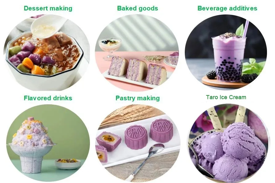 Taro Powder Applications